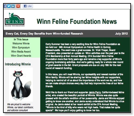 Winnie newsletter
